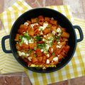 Gratin de pâtes à la santorine ( Saganaki )
