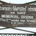 The 2nd world war bridge in Thaïland