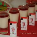 Panna Cotta Vanille et sa confiture de Fraises