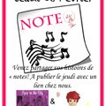 Défi du jeudi- Note