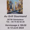 EXPOSITION AU GRILL GOURMAND A COMPTER DU 12 AVRIL 2024