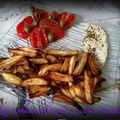 Frites au gingembre