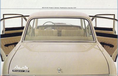 AUDI.90 Super - 1966 - 1972