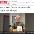 Cossic, le poète d’origine bretonne, dans La Dépêche