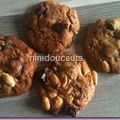 Cookies chocolat/ cacahuète