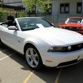 La Ford mustang GT convertible de 2011 (7ème bourse d'échanges autos-motos de Chatenois)