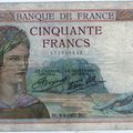   billets de banque français