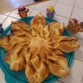 Galette des rois soleil / flocon / étoile / fleur de Noël