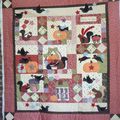 Quilts Henrietta's wiskers des copines.