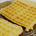 Gaufre aux fleurs d’acacia