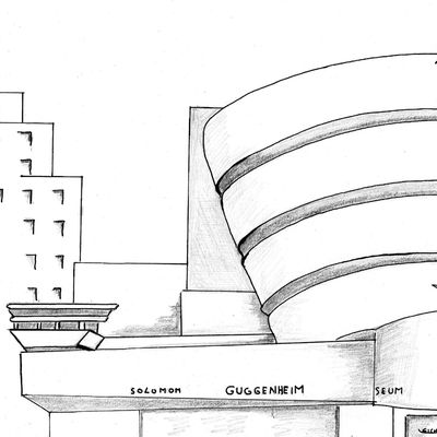 Croquis pour un futur carnet de voyage sur New-York