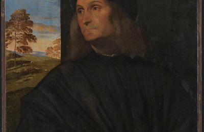 Titian, Portrait of the Venetian Painter Giovanni Bellini (?), 1511-1512