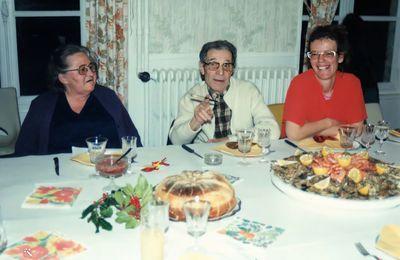 1993 - Dernier Noël de mes beaux-parents (à Gargenville)