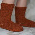 Tuto : Chaussettes pour Zwergnases de 55 cm