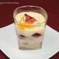 Tiramisu aux figues au Porto et zestes d'orange