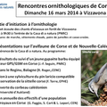 Journée ornithologique ouverte à tous le dimanche 16 mars à la Casa di a Natura (PNRC) à Vizzavona