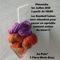 Tricot thé estival