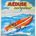 Livre ancien ... MEDUSE Navigateur (1955) * Collection Pavillon 