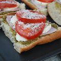 Bruschettas de pain Ciabatta 