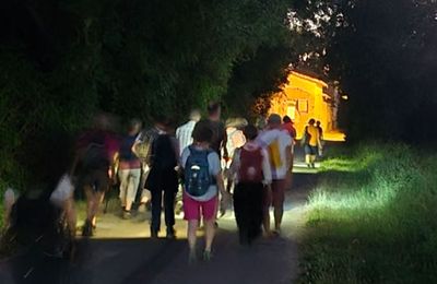 27 juin : Rando nocturne à Plassac