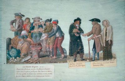 Le 15 juillet 1790 à Mamers : payer le pain distribué aux pauvres.