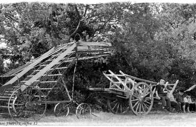 Fenaison à l'ancienne au Caylar (34)