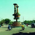 Rond-point à Ouagadougou (Burkina Faso)