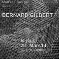 Exposition et rencontre avec Bernard GILBERT au lycée Maryse BASTIE