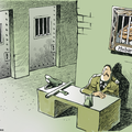 Moubarak en prison - par Chappatte - 7 septembre 2011