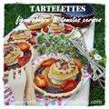 Tartelettes au chutney de figues, chèvre & tomates cerises (Avec mon partenaire Mon Aveyron).