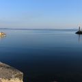 Le port de Marseillan le jour de l'an vers midi