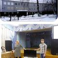 Remise du cadeau à l'orphelinat de Krasnokamsk - Present for the orfanage in Krasnokamsk - Regalo al orfonato de Krasnokamsk
