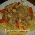 Blanquette de poulet, sauce poulette 4 pp pour 4 pers