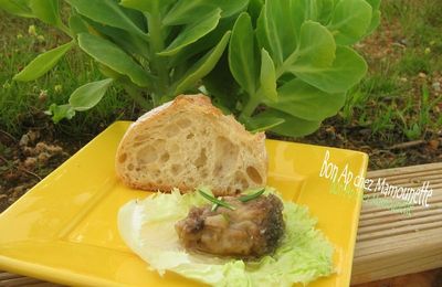 Moelle à la fleur de sel de Noirmoutier et au romarin