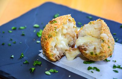 Arancini au Fromage Fort et au Canard Confit