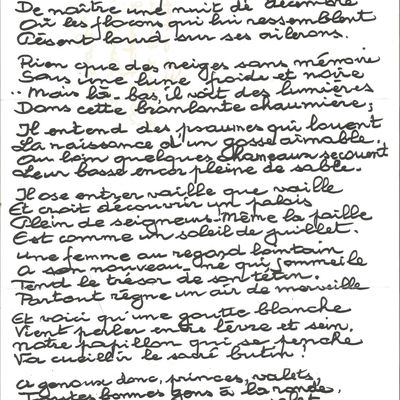 Noël du papillon par Norge