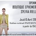 Boutique éphémère Sylvia Rielle