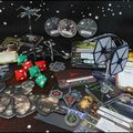 X-Wing Miniatures - Revue du matériel de la boite de l'Eveil de la Force