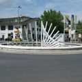Rond-point à Renens (Suisse)