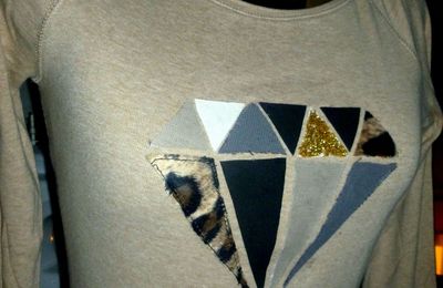 DIY : un diamant sur mon sweet