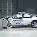 Crash test de la Chevrolet Volt et Nissan Leaf 2011 (communiqué de presse et vidéo anglais)