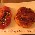Petite Tourte Veau, Porc et Boeuf