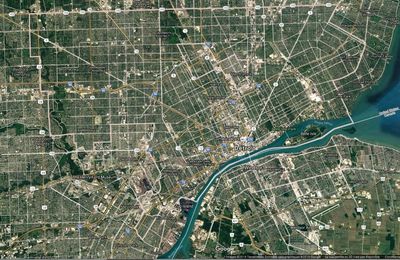 Détroit par les chiffres et +