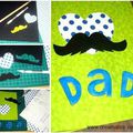 ✩★✩ Carte Moustache Fête des Pères ✩★✩