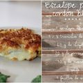 Escalope panée à la raclette façon cordon bleu !