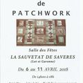 Exposition patchwork à La Sauvetat de Savères ( 47)