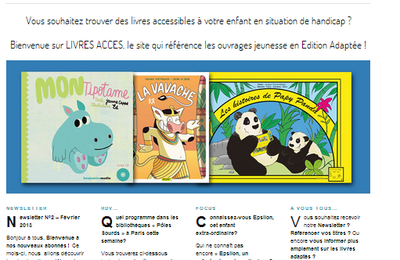 Livres-accès : site de référence ouvrages jeunesse en Edition Adaptée ! - Livres-acces.fr