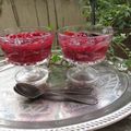 Compote prune - framboise - anis