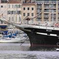 Le "Belem" dans le Vieux Port de Marseille