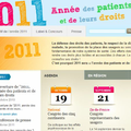 2011 Année des patients et de leurs droits (label)
